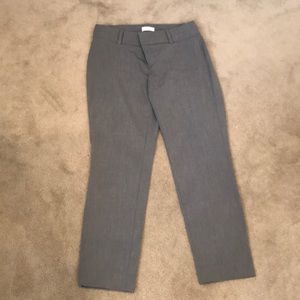 NWOT Grey Calvin Klein Capri Pants